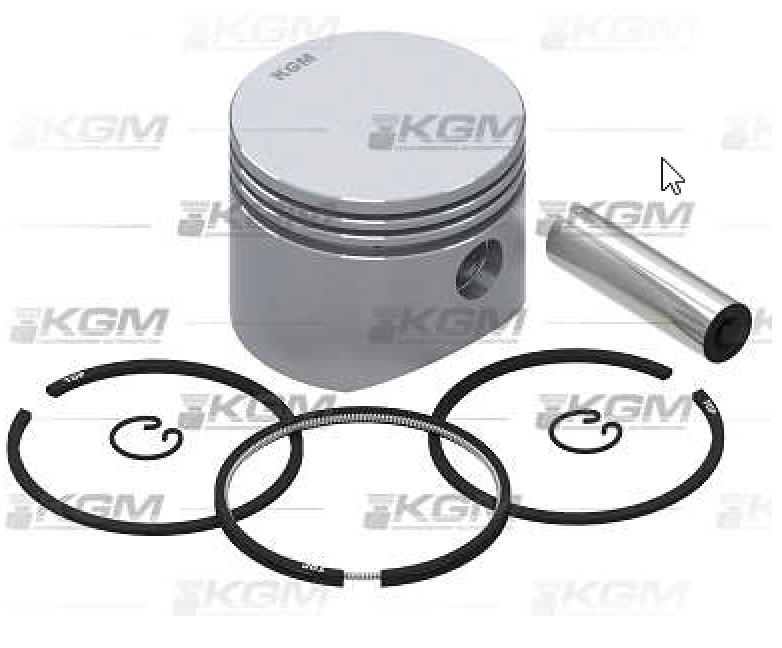 PISTON Y ANILLOS 80MM STD COMPRESOR DE FRENO CARGO 815 816 KGM BRASIL