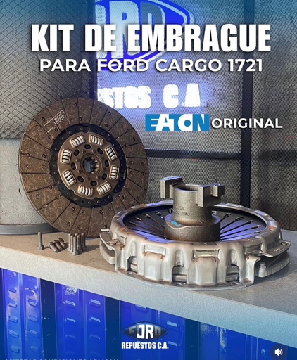 [104101-1] KIT DE EMBRAGUE CARGO 1721 EATON ORIGINAL