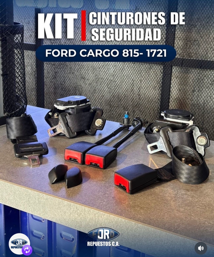 [6C45-E61200-AA] KIT DE CINTURONES SE SEGURIDAD FORD CARGO ORIGINALES FORD